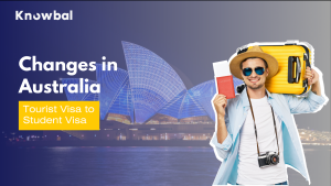 tourist visa to a student visa Australia