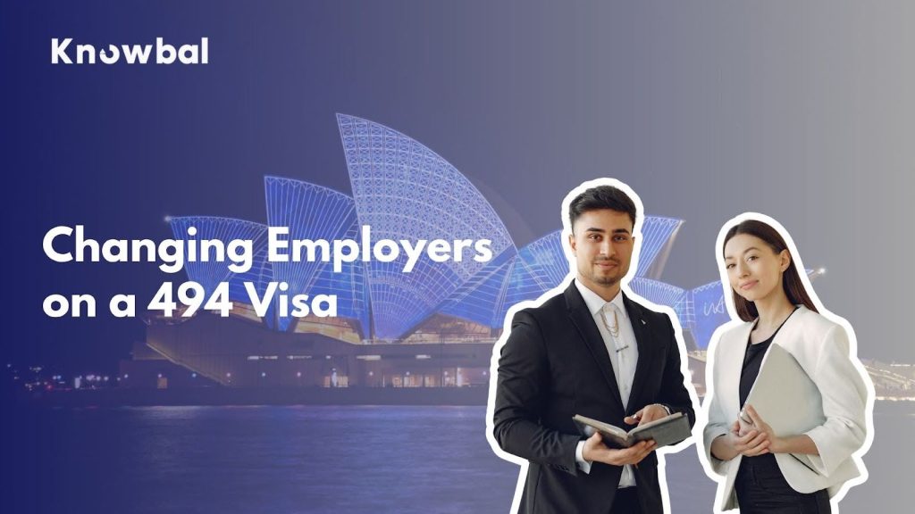 494 visa change employer
