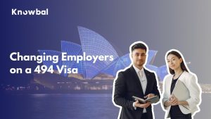 494 visa change employer