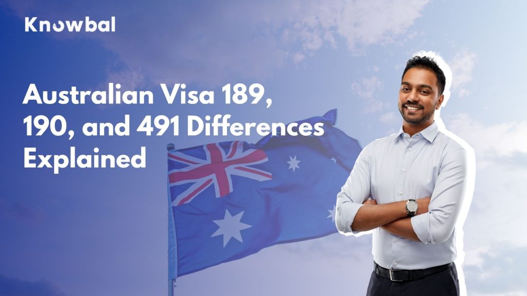 Australian Visa 189, 190, and 491 Differences